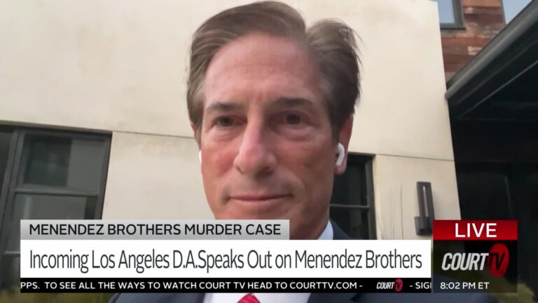 Incoming LA DA Joins Court TV, Speaks On Menendez Brothers