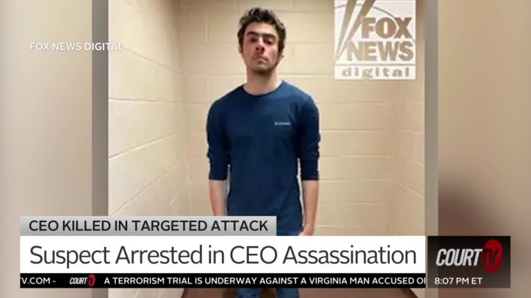 Man Suspected of UnitedHealthcare CEO’s Killing in Custody