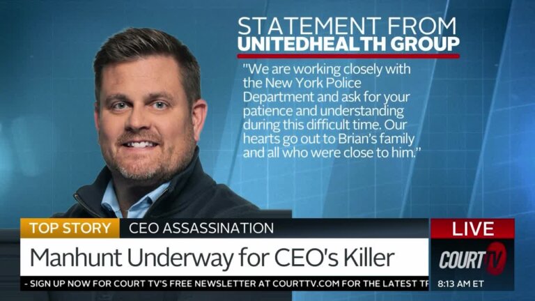 Did CEO Assassin Engrave Message in Shell Casings?