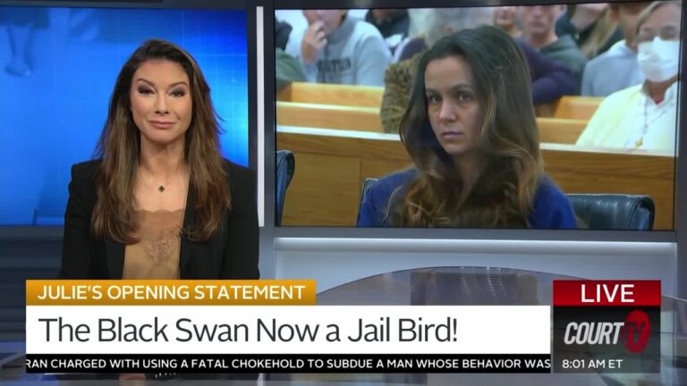 Julie Grant: The Black Swan is Now a Jail Bird!
