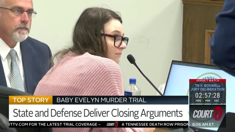 Jury Deliberating Megan Boswell's Fate