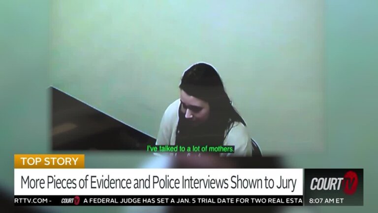Jury Sees Megan Boswell's Interviews With Investigators