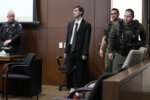 Robert E. Crimo III arrives for his trial i