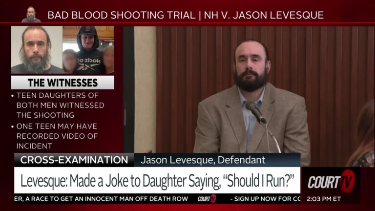 "Should I Run?": Jason Levesque to Daughter After Shooting Kyle Violette