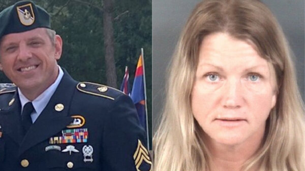 Wife arrested after remains of Green Beret husband found in pond