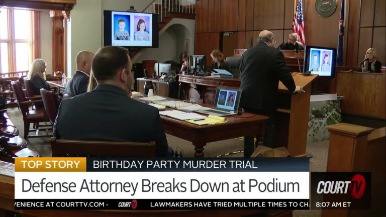 Marshella Chidester's Attorney Breaks Down During Cross-Examination