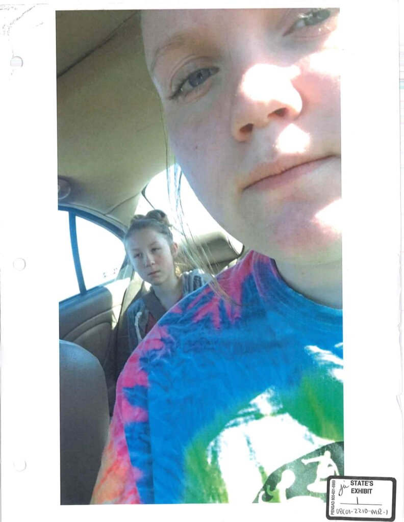 abby williams and libby german selfie
