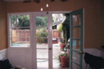 photo of door to backyard