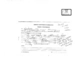 handwritten form