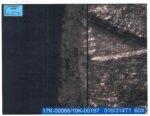 image shows scratches on metal