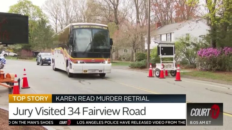 What Did Karen Read Jurors Learn On The Jury View?