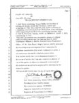 typed certification of transcript