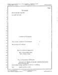 typed transcript