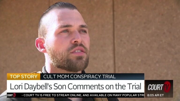 Lori Daybell's Son Outside Court: 'It's Hard To Watch'