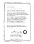 typed seal following transcript