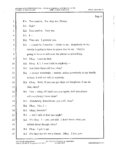 typed transcript