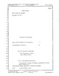 typed transcript