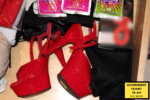 red heels from diddy's miami home
