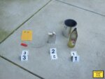 evidence at kid cudi's home