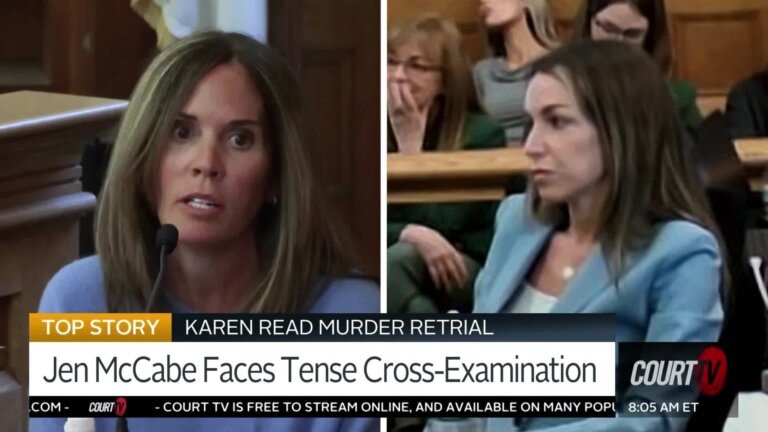 How Did Jennifer McCabe Perform Under Tense Cross-Examination?