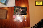 drugs and wallet at diddy's miami home