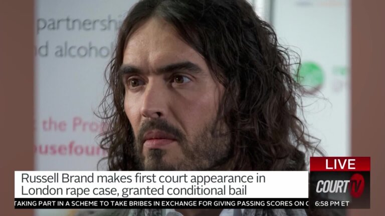 Russell Brand Granted Bail in First Court Appearance in London Rape Case