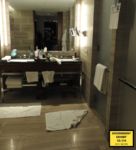 hotel bathroom where diddy was arrested