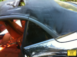 kid cudi's burned out porsche