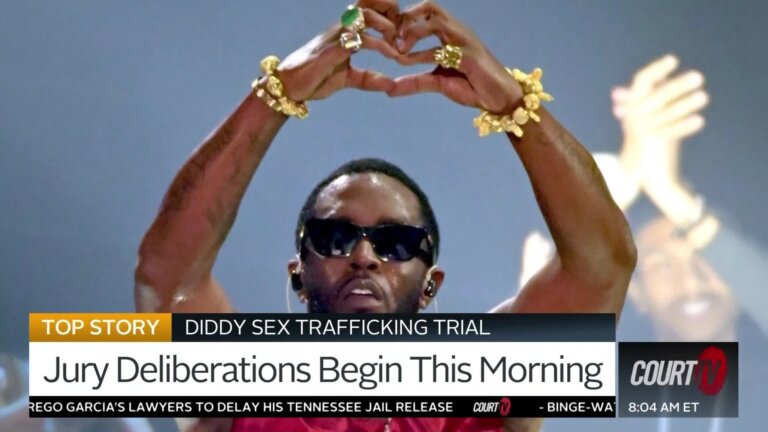 Jury Deliberations To Begin In Diddy Sex Trafficking Trial