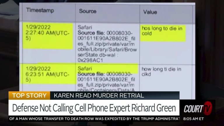 Expert Richard Green Dropped By Karen Read's Defense