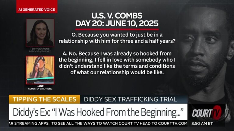 'Jane' Testifies Against Diddy: 'I Was Hooked From The Beginning'