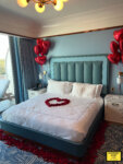 hotel room in rose petals in diddy's trial