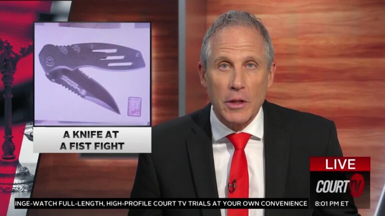Vinnie Politan: This Case is About a Knife at a Fistfight