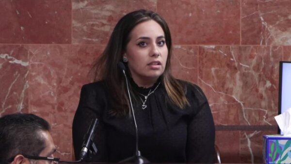 ‘I couldn’t breathe’: Erica Torres describes being shot five times at ex’s trial