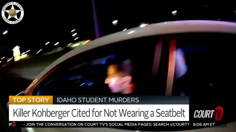 New Video Shows Bryan Kohberger Traffic Stop Months Before Murders