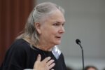 Kim Cheeley, grandmother of victim Madison Mogen speaks at the sentencing hearing of Bryan Kohberger