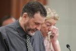 Scott Laramie, stepfather of victim Madison Morgan speaks at the sentencing hearing of Bryan Kohberger