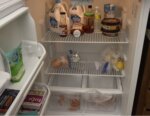 food in refrigerator