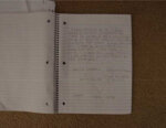 notes in notebook