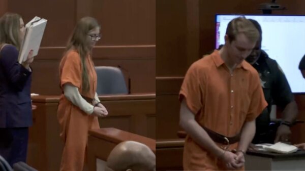Siblings accused of caging children under beds appear in court