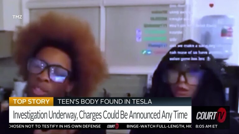 Teen's Body Found in Singer D4vd's Tesla, Investigation Underway