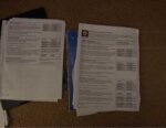 bills and receipts