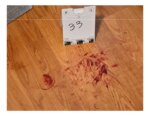 bloody footprint