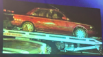 red Mazda car