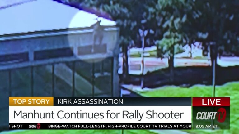 Authorities Release New Video of Charlie Kirk Murder Suspect on Roof