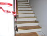 staircase in Kohberger crime scene