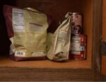 Food items in pantry