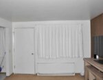 living room and curtain