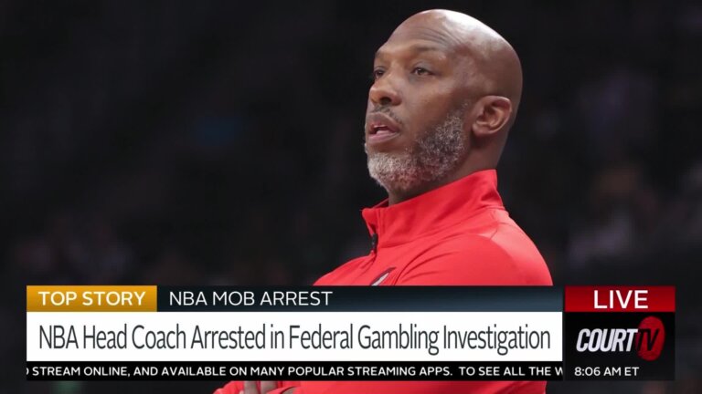 NBA Head Coach Arrested in Federal Gambling Investigation