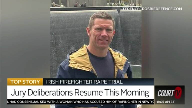 Jury Deliberations Resume in Irish Firefighter Rape Trial